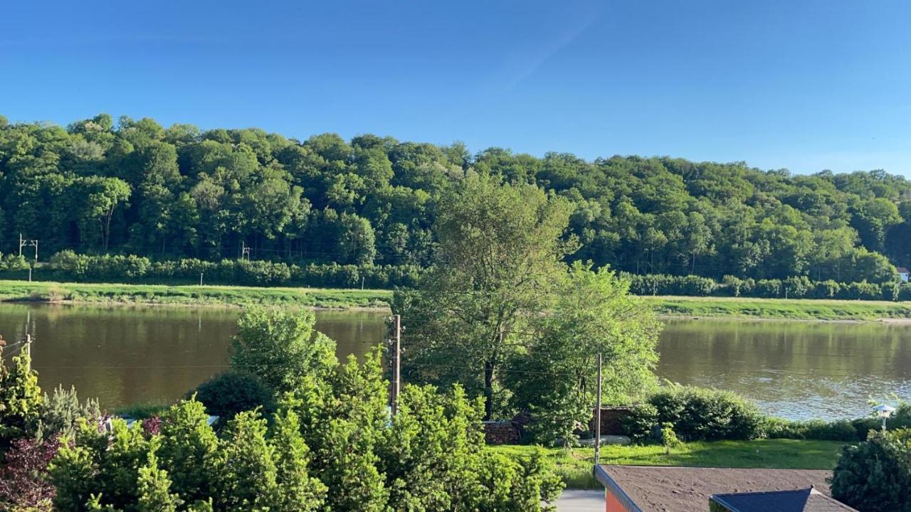 Vila Ferienhaus Elbsicht Pirna Exteriér fotografie